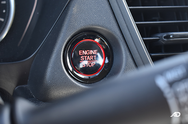 Honda City S start stop button