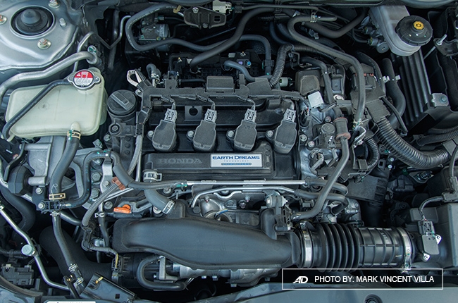 Honda Civic 1.5 RS Turbo Engine