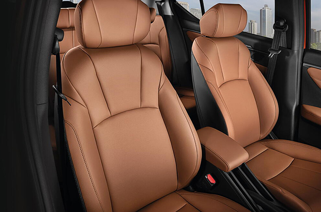 Honda Elevate Front Seats