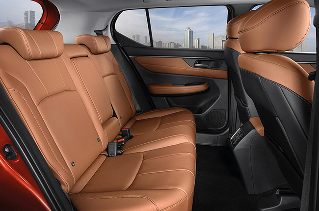 Honda Elevate Rear Passenger Area