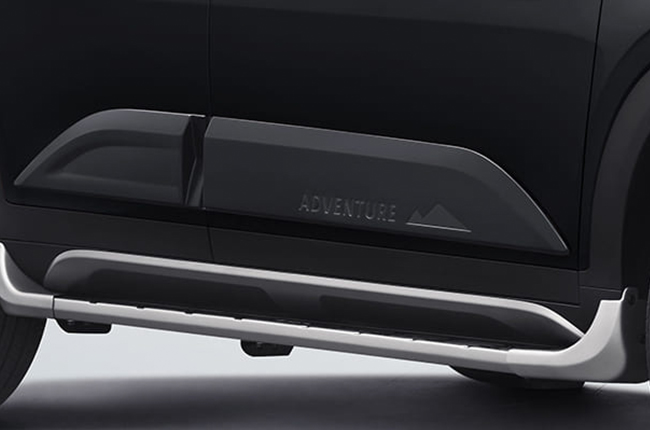 Hyundai Creta Side Skirt Silver