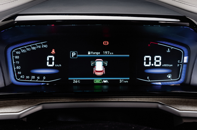 Hyundai Custin Instrument Cluster