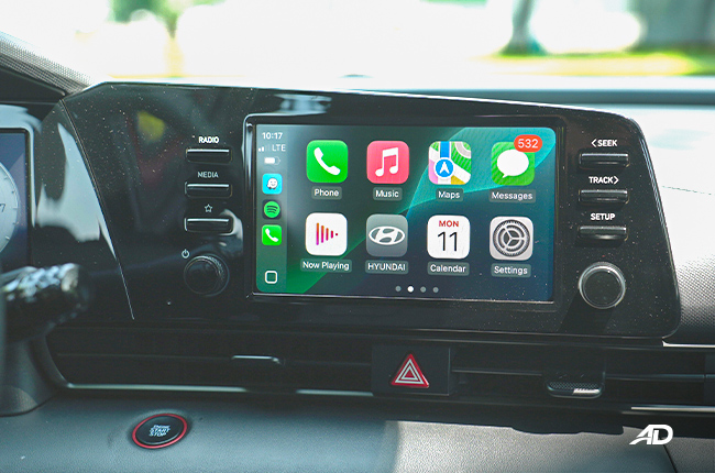 Hyundai Elantra N-Line Infotainment