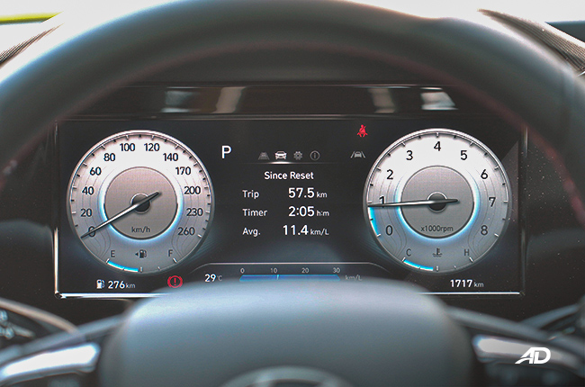 Hyundai Elantra N-Line Instrument Cluster