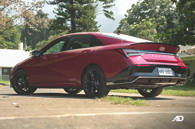 Hyundai Elantra N-Line  Rear