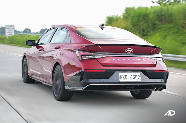 Hyundai Elantra N-Line Rear