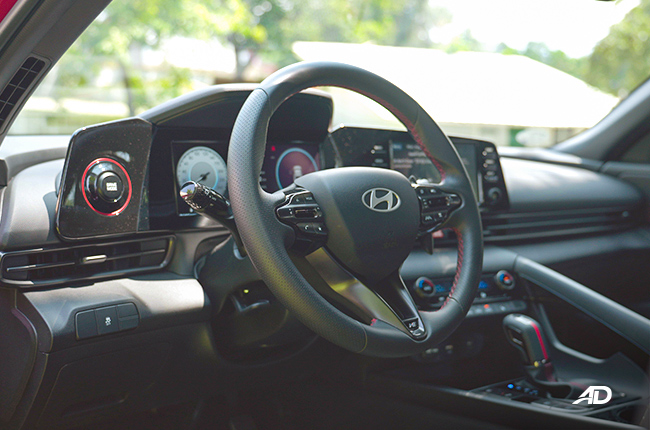 Hyundai Elantra N-Line Steering Wheel