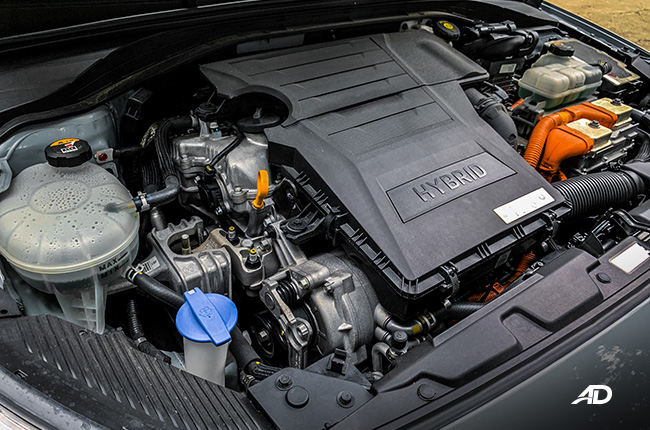 Hyundai Ioniq Hybrid road test review powertrain philippines