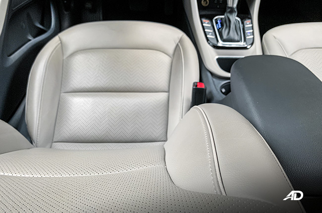 hyundai ioniq hybrid road test review seats interior philippines