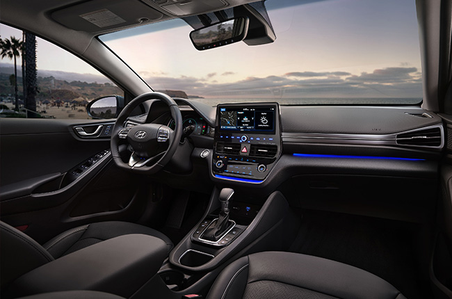 Hyundai Ioniq interior Limited trim