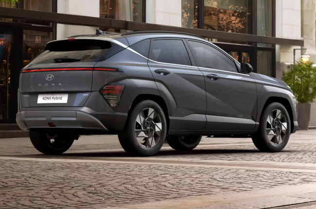 Hyundai Kona Rear Quarter