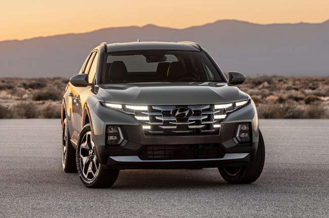 Hyundai Santa Cruz Pickup Truck front 