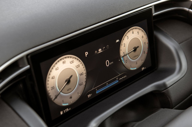 Hyundai Santa Cruz Pickup Truck gauge cluster