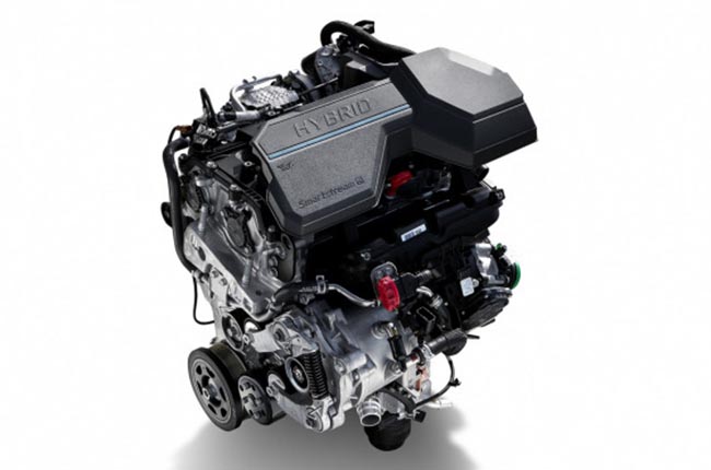 hyundai santa fe hybrid motor