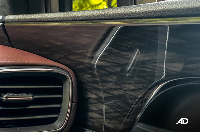 hyundai santa fe road test interior door cards