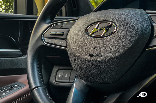 hyundai santa fe road test safety