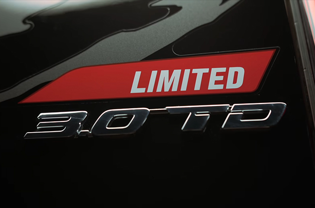 Isuzu D-MAX Limited Badge