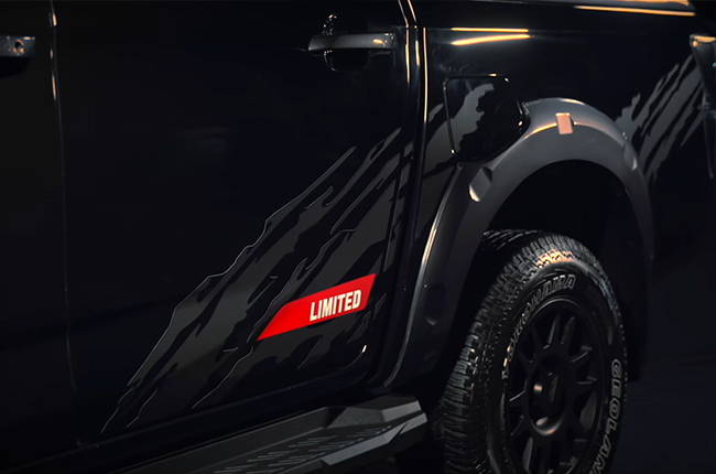 Isuzu D-MAX Limited Decals