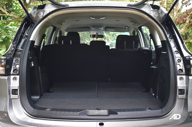 Isuzu mu-x 3.0 LS-A AT interior cargo area