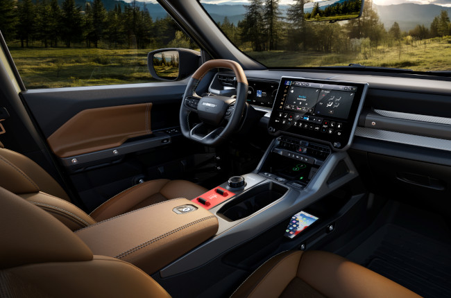 Jeep Recon Front Interior