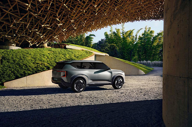 Kia EV6 Rear Far Shot 