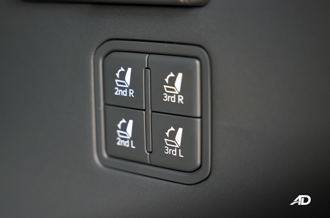 Kia EV9 Seat Controls 2