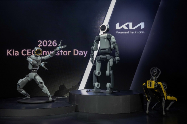Kia Investor Day robots