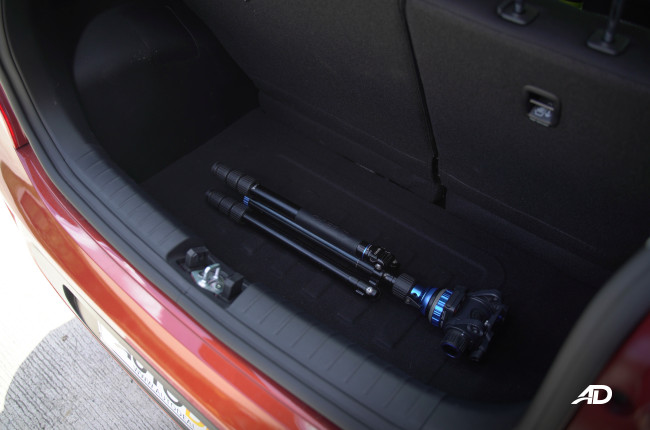 Kia Picanto 1.2 EX Philippines rear cargo lip