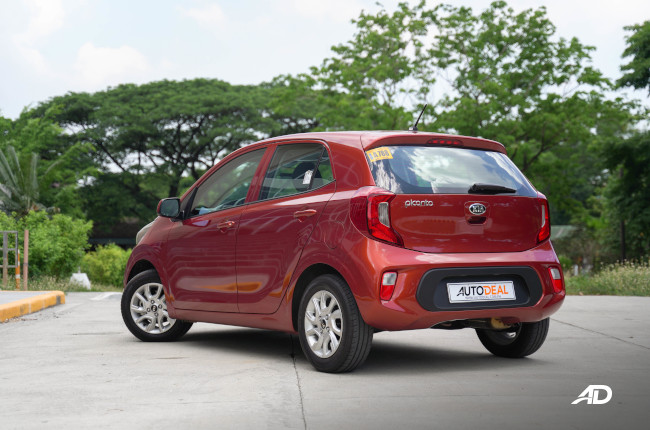 Kia Picanto 1.2 EX Philippines rear quarter