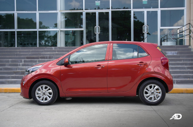 Kia Picanto 1.2 EX Philippines side profile