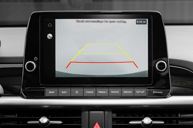 Kia Picanto Infotainment screen