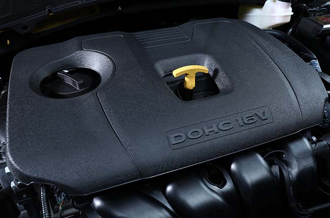 Kia Seltos engine bay