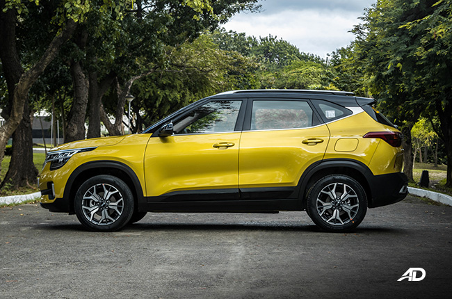kia seltos review road test side view exterior philippines