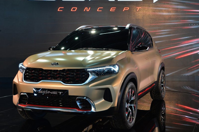 Kia Sonet concept live event