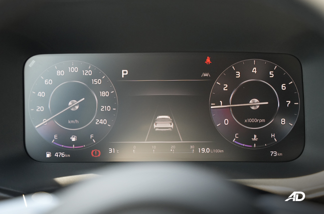 Kia Sonet Instrument Cluster