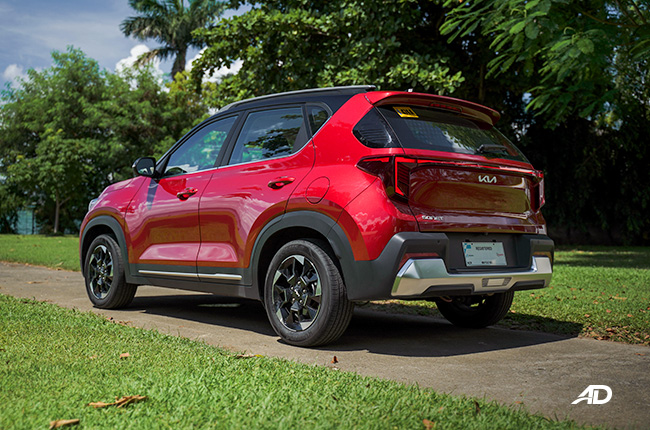 Kia Sonet Rear Quarter