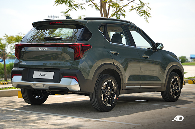 Kia Sonet Rear Quarter