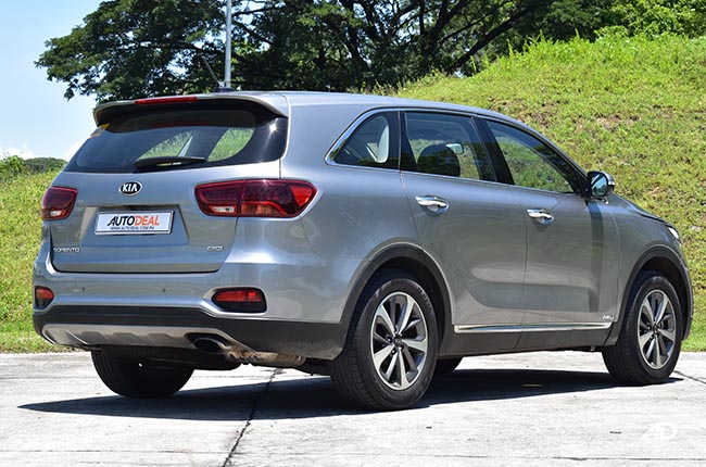 Kia Sorento Exterior rear side quarter philippines