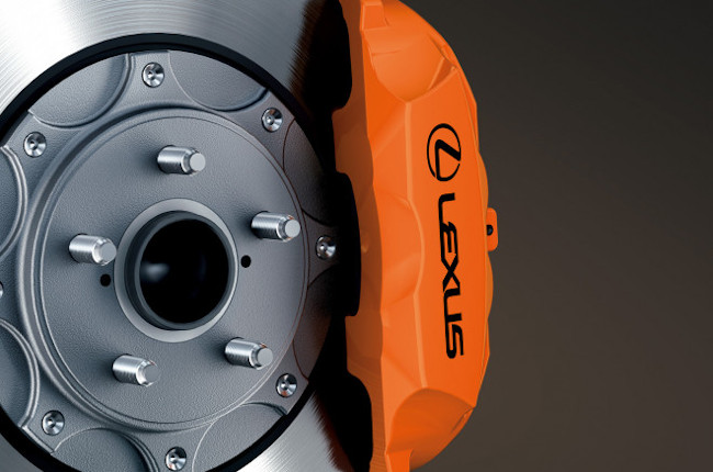 Lexus GS 350 F Sport Black Line Special Edition Brakes