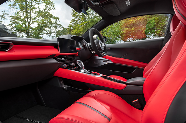 Lotus Emira interior