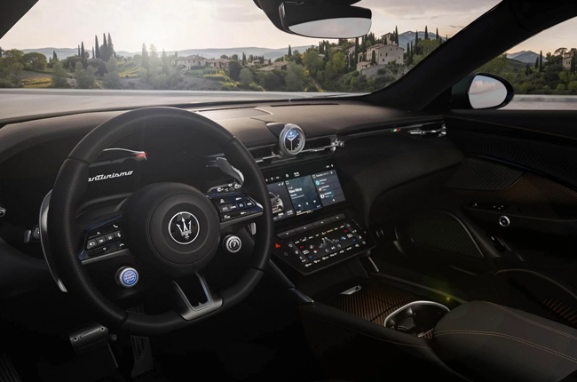 Maserati GranTurismo Folgore Interior