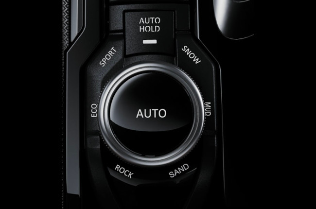 Maxus D90 Drive mode selector