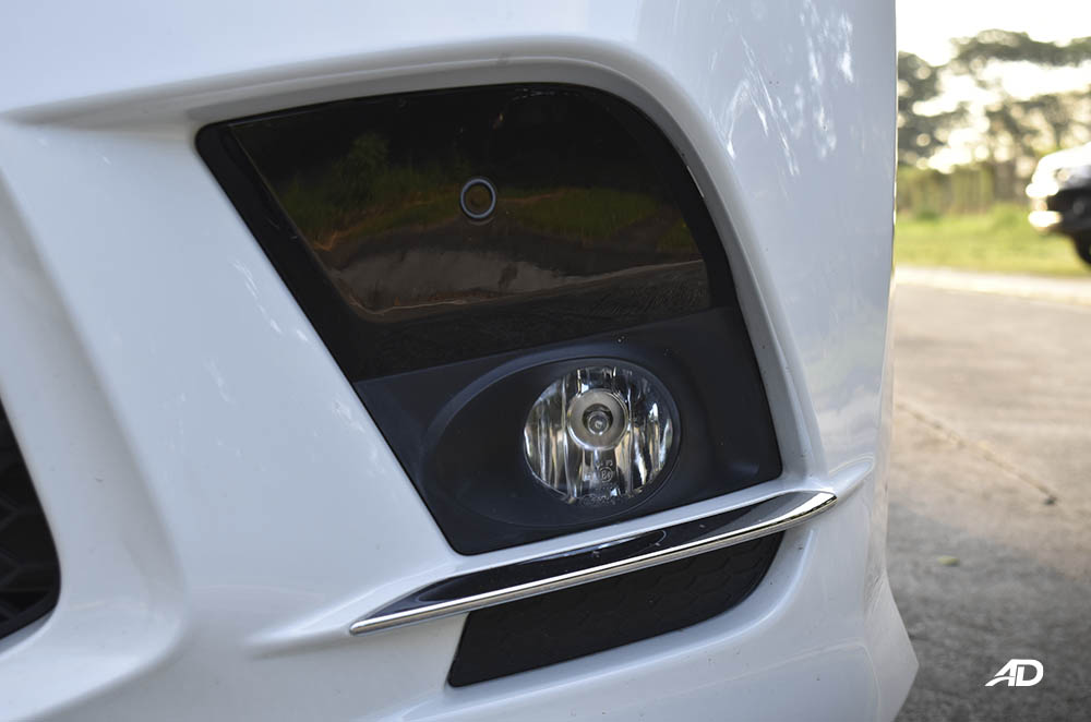 Maxus G10 exterior fog lights