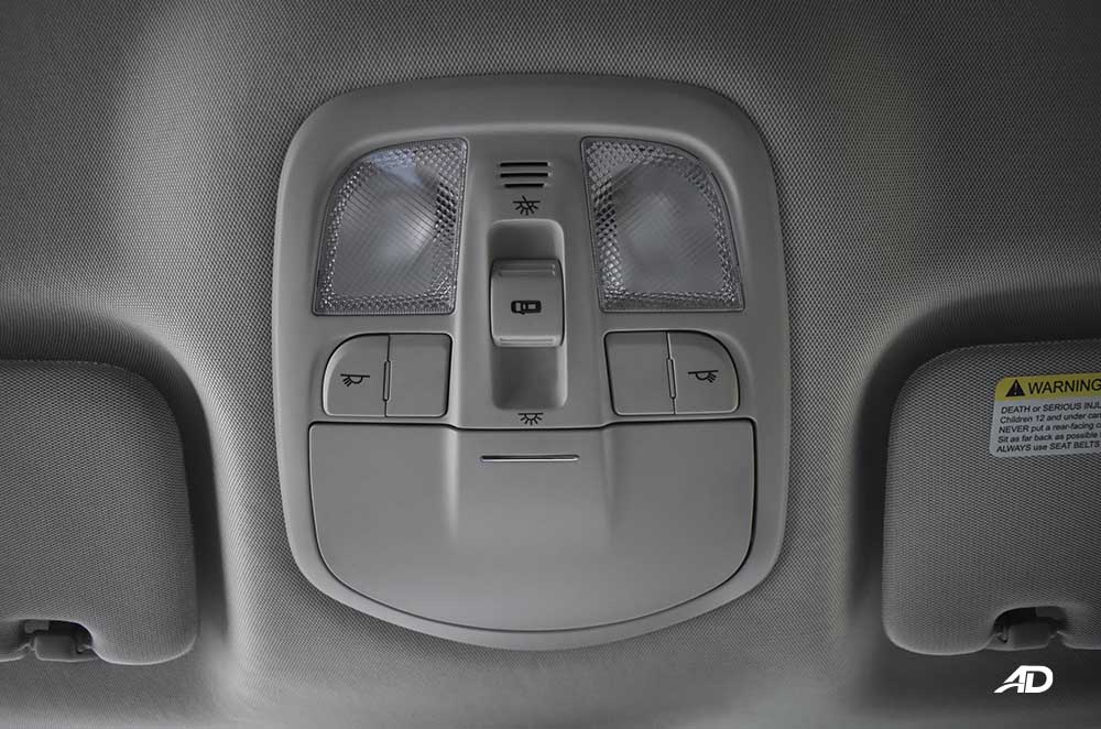 Maxus g10 Interior road test cabin light control switch