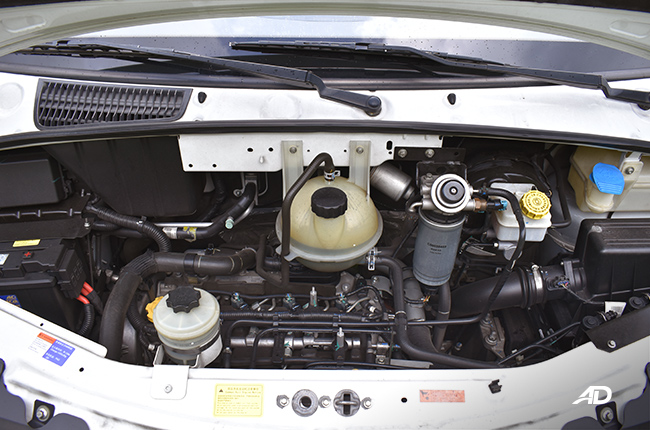Maxus V80 Comfort Exterior engine