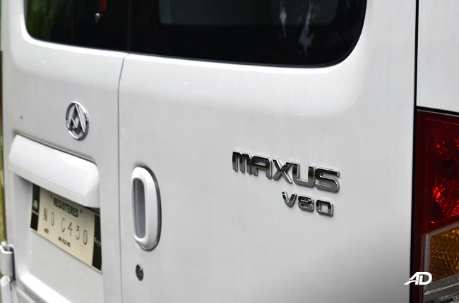 Maxus V80 Comfort Exterior rear