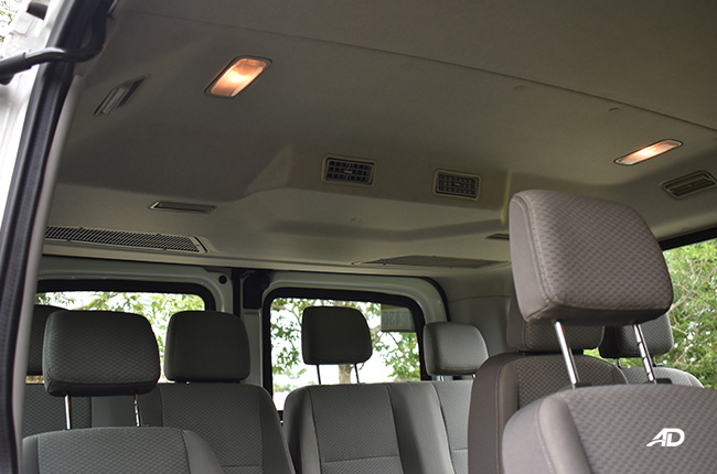 Maxus V80 Comfort Interior rear aircon
