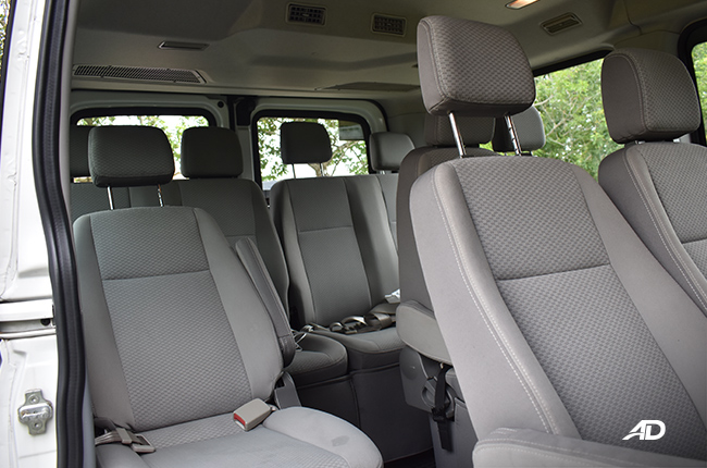 Maxus V80 Comfort Interior seats