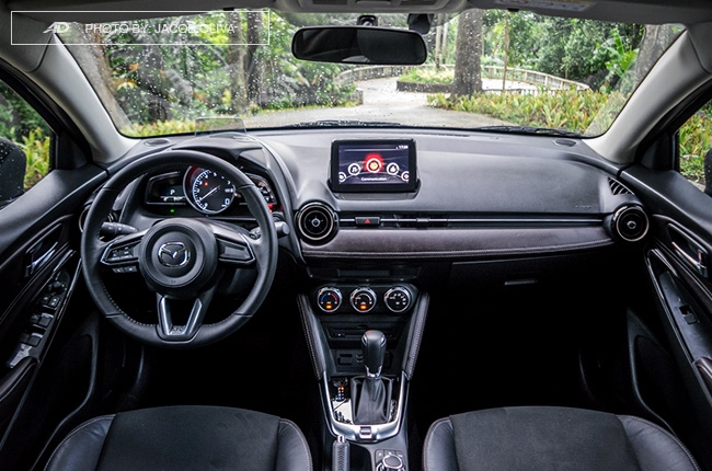 Mazda 2 Hatchback Premium Series Dashboard and Steering Wheel