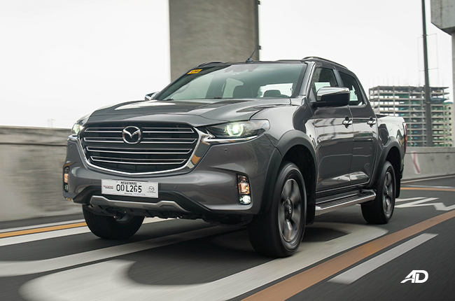 Mazda BT-50 action shot